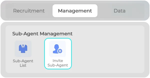 Invite Sub-Agent option to invite agents on Niki Live